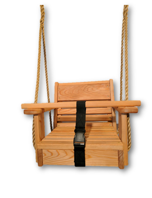 Toddler Swing Cypress Wood